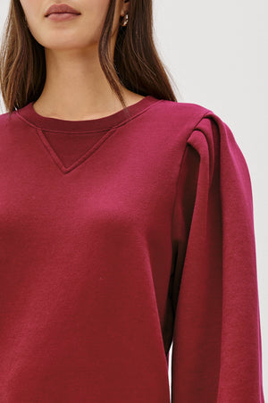 Rails Tiffany Sweatshirt in Merlot