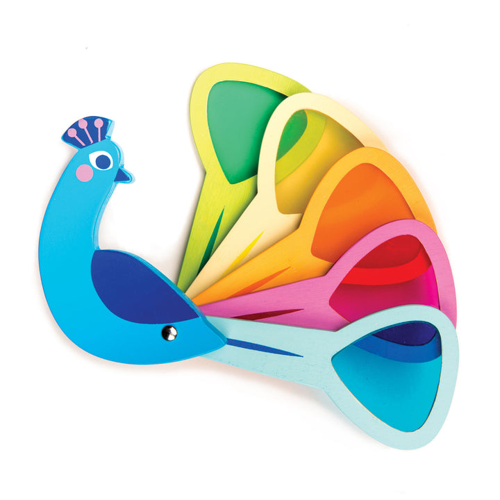 Tender Leaf Toys Peacock Colours