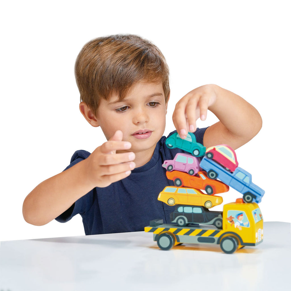 Tender Leaf Toys Stacking Cars