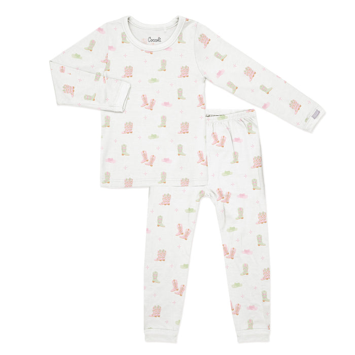 Coccoli Modal Pajama in Cowgirl Boots