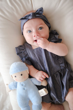 Apple Park First Baby Doll in Blue