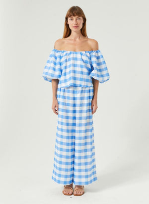 Rhode Sima Top in Toulouse Gingham Grande