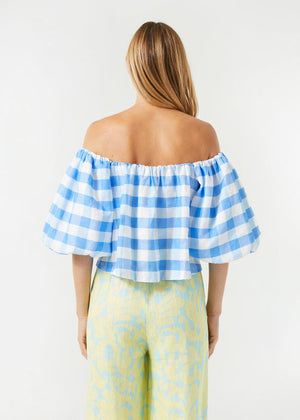 Rhode Sima Top in Toulouse Gingham Grande