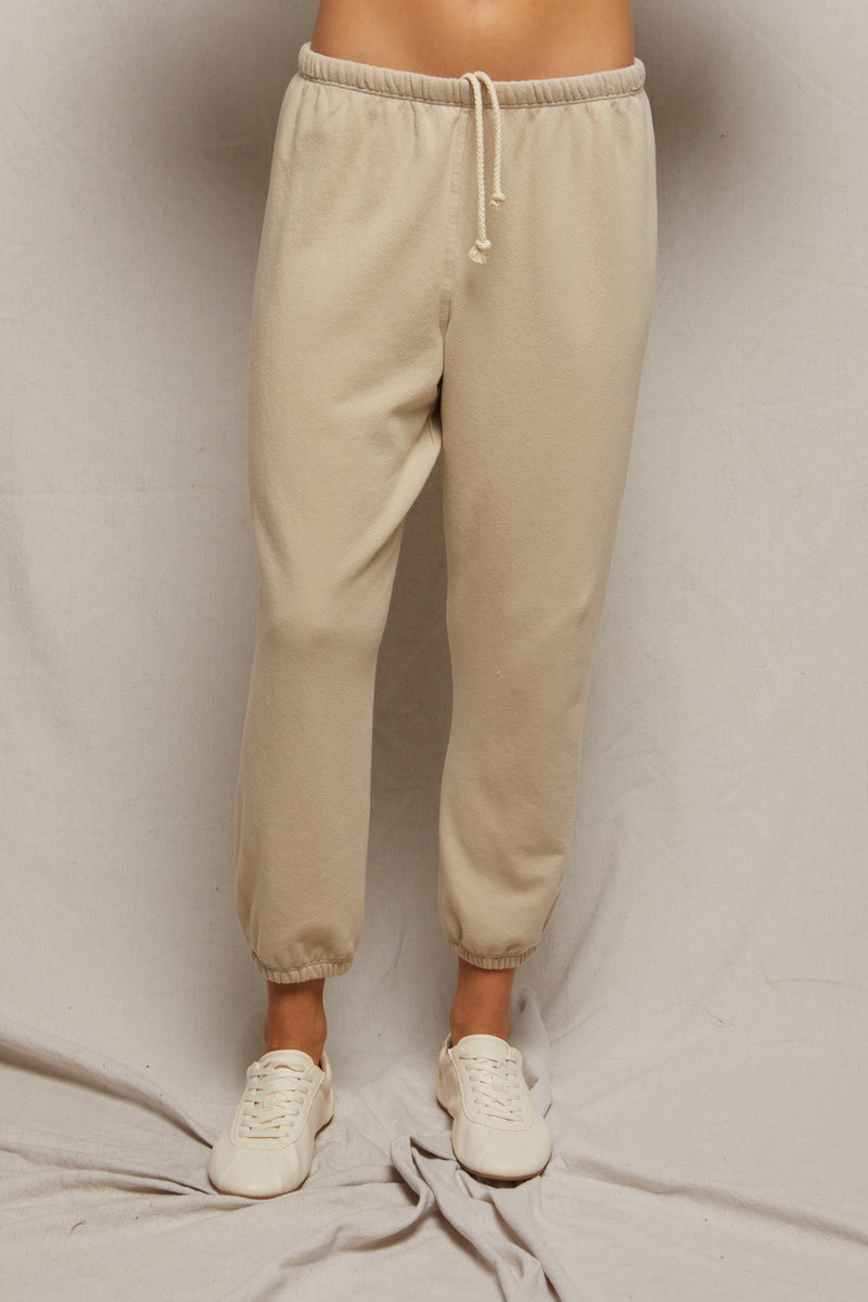 perfectwhitetee Johnny Jogger in Putty