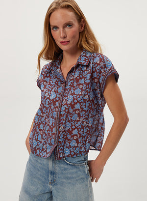 LILIANE S/S BUTTON-UP