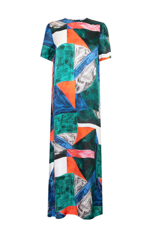 Hunter Bell Valerie Dress in Mosaic