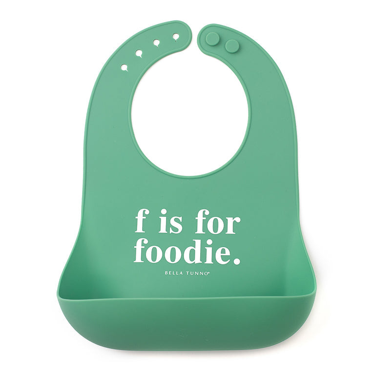 Bella Tunno F is For Foodie Wonder Bib