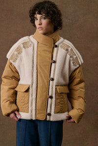 Louise Misha Beatine Jacket in Sand