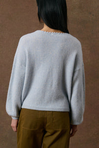 Louise Mischa Lunami Embroidered Cardigan