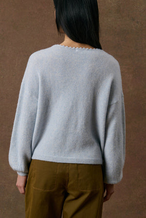 Louise Mischa Lunami Embroidered Cardigan