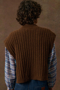 Louise Misha Songia Sweater in Burn Earth