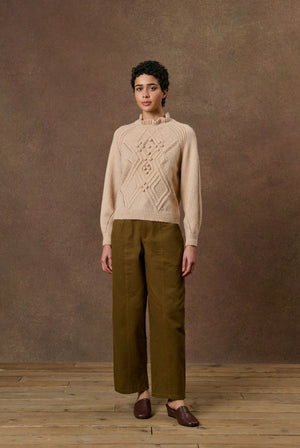 Louise Misha Raiana Beige Sweater