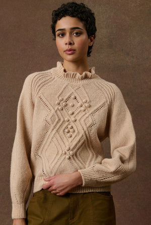 Louise Misha Raiana Beige Sweater