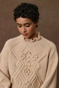 Louise Misha Raiana Beige Sweater