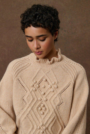 Louise Misha Raiana Beige Sweater