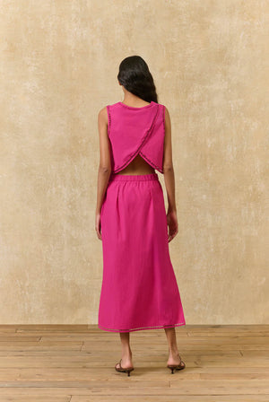 Louise Misha Irane Top in Fuchsia