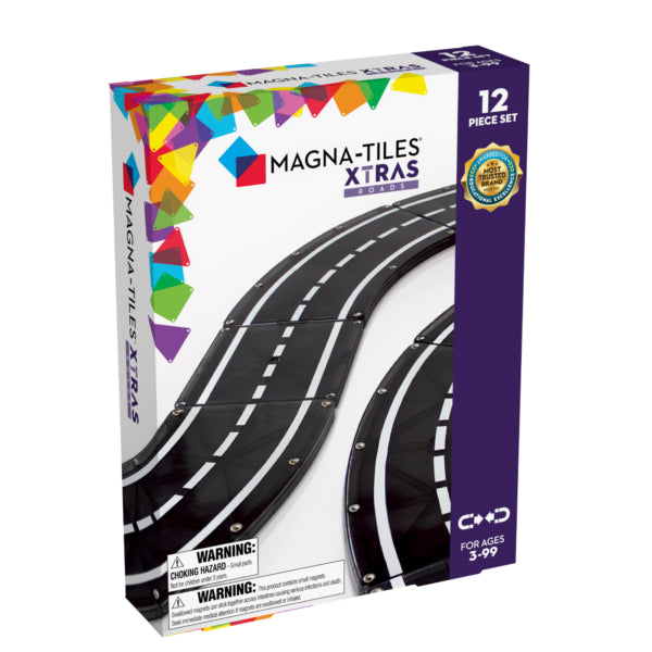 Magna-Tiles Xtras Roads