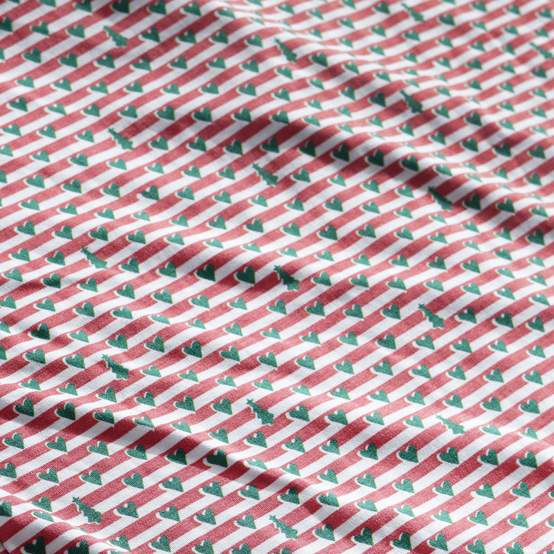 Joy Street Kids Footie in Christmas Tree Stripe