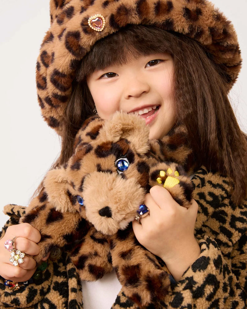 Super Smalls  Aurora Jungle Jeweled Leopard Scarf