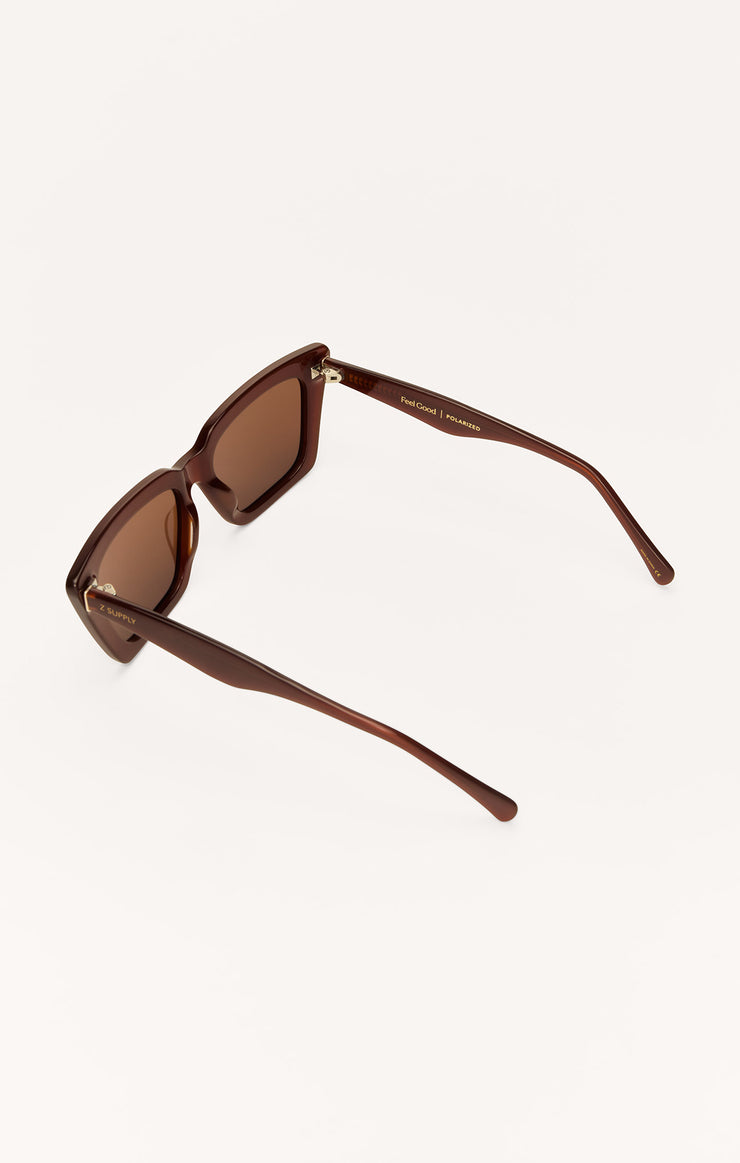 Z Supply Feel Good Sunglasses in Chestnut Tortoise