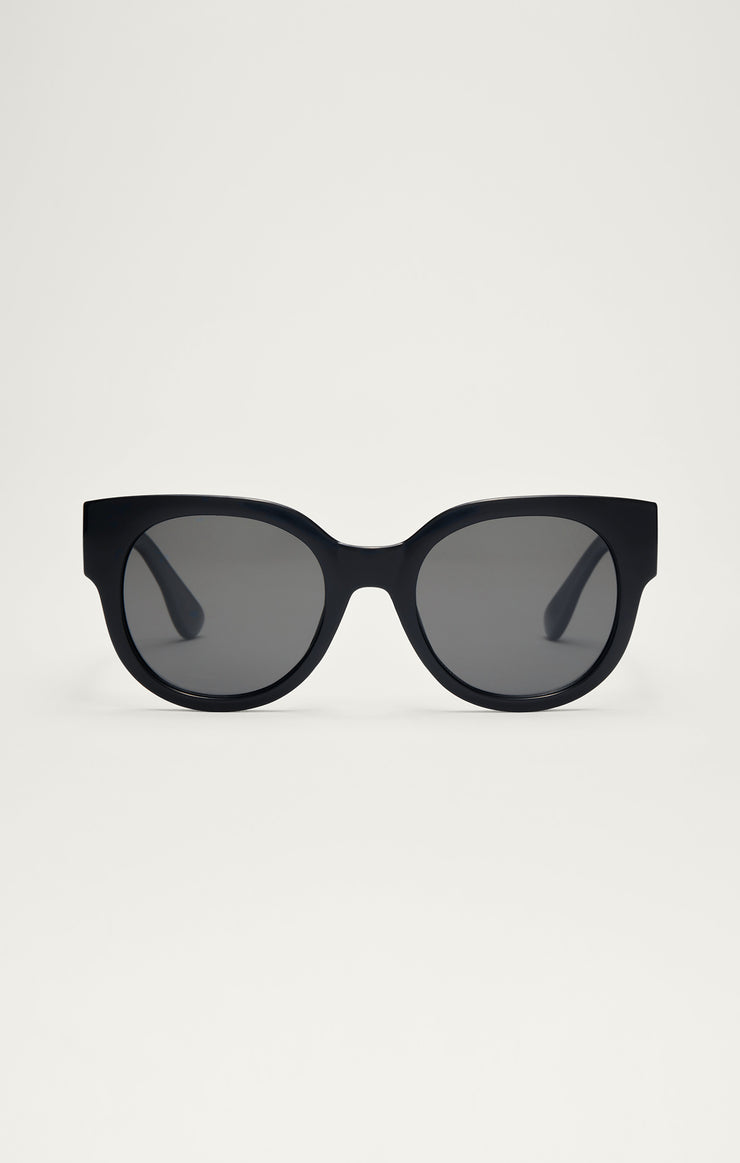 Z Supply Lunch Date Sunglasses in Black/Gray