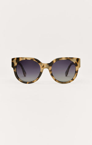 Z Supply Lunch Date Sunglasses in Dark Tort