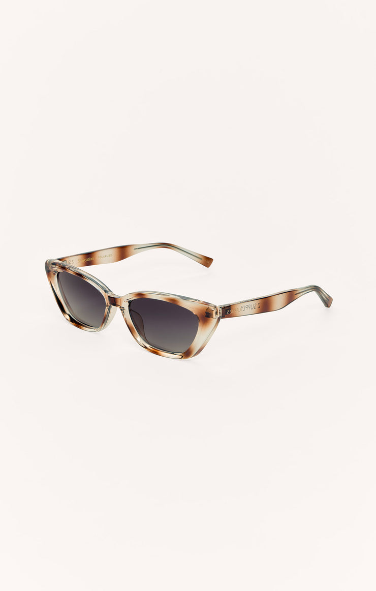 Z Supply Staycation Sunglasses in Brown Tortoise