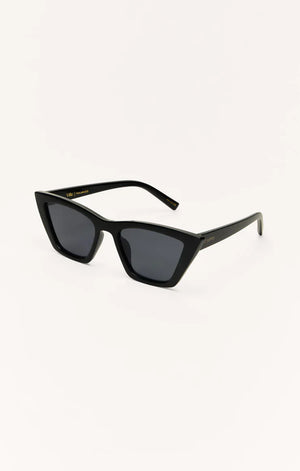 Z Supply Undercover Sunglasses in Black Gray