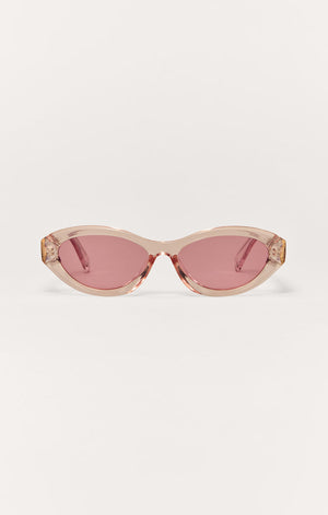 Z SUpply Backstage Sunglasses in Rose Crystal Pink