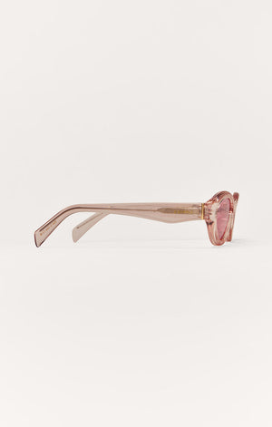 Z SUpply Backstage Sunglasses in Rose Crystal Pink