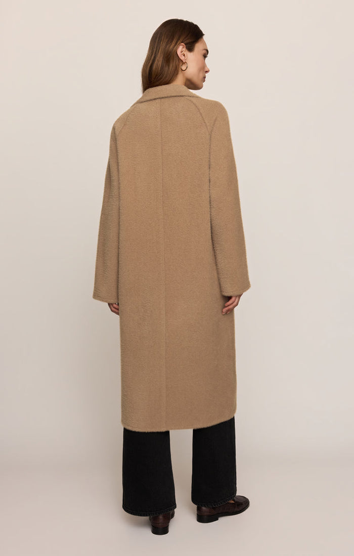 Z Supply Crosby Cocoon Coat in Light Toffee