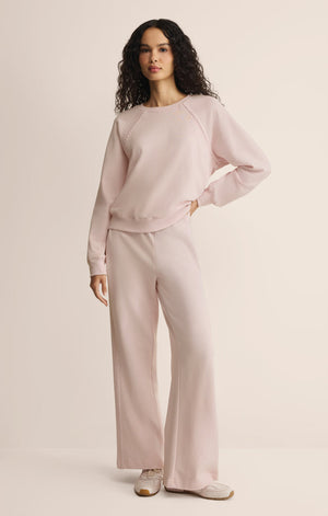 Z Supply Take All Sweatpant in Washed Pink