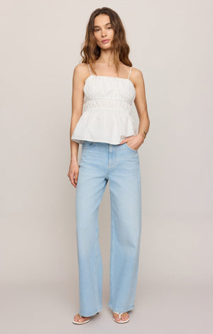 Z Supply Adele Top in White