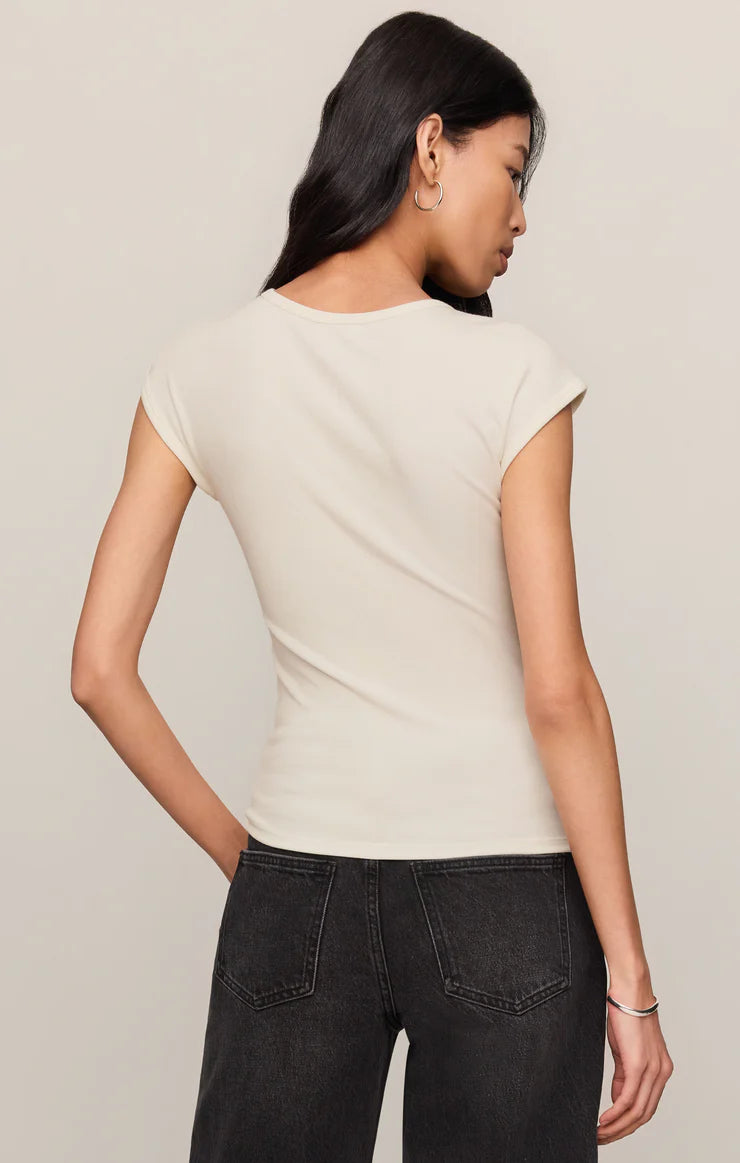 Z Supply Soft Trace Tee in Cloud