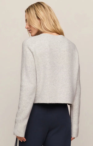 Z Supply Stand in Sweater in Feather Grey