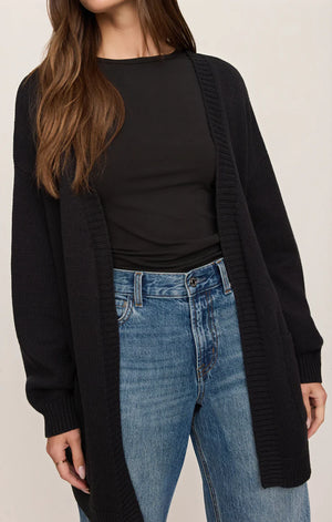 Z Supply Sanborn Cardigan in Black