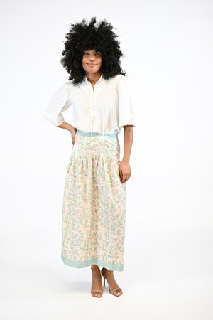 Marigold by Victoria Dunn Isabella Skirt in Songbird
