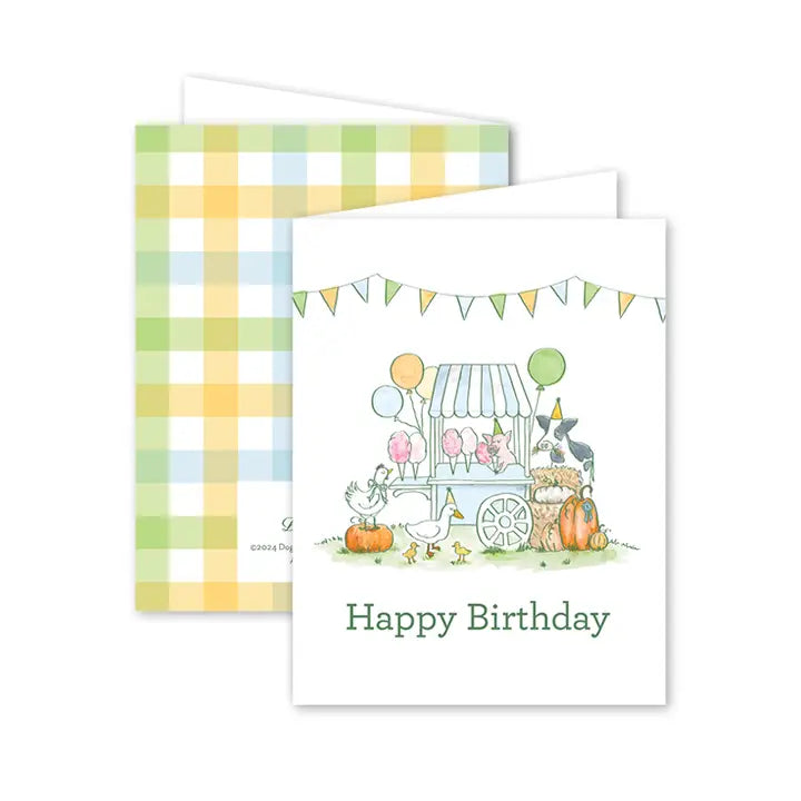 Dogwood Hill Fall Fair Birthday Card