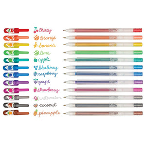 Ooly Yummy Yummy: Scented Glitter Gel Pens (Set of 12)
