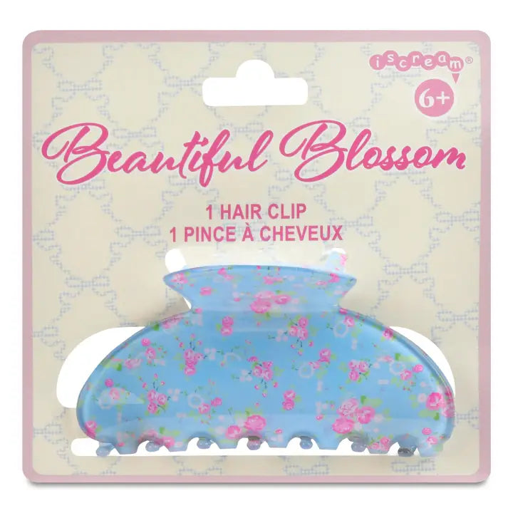 IScream Beautiful Blossoms Hair Clip in Blue