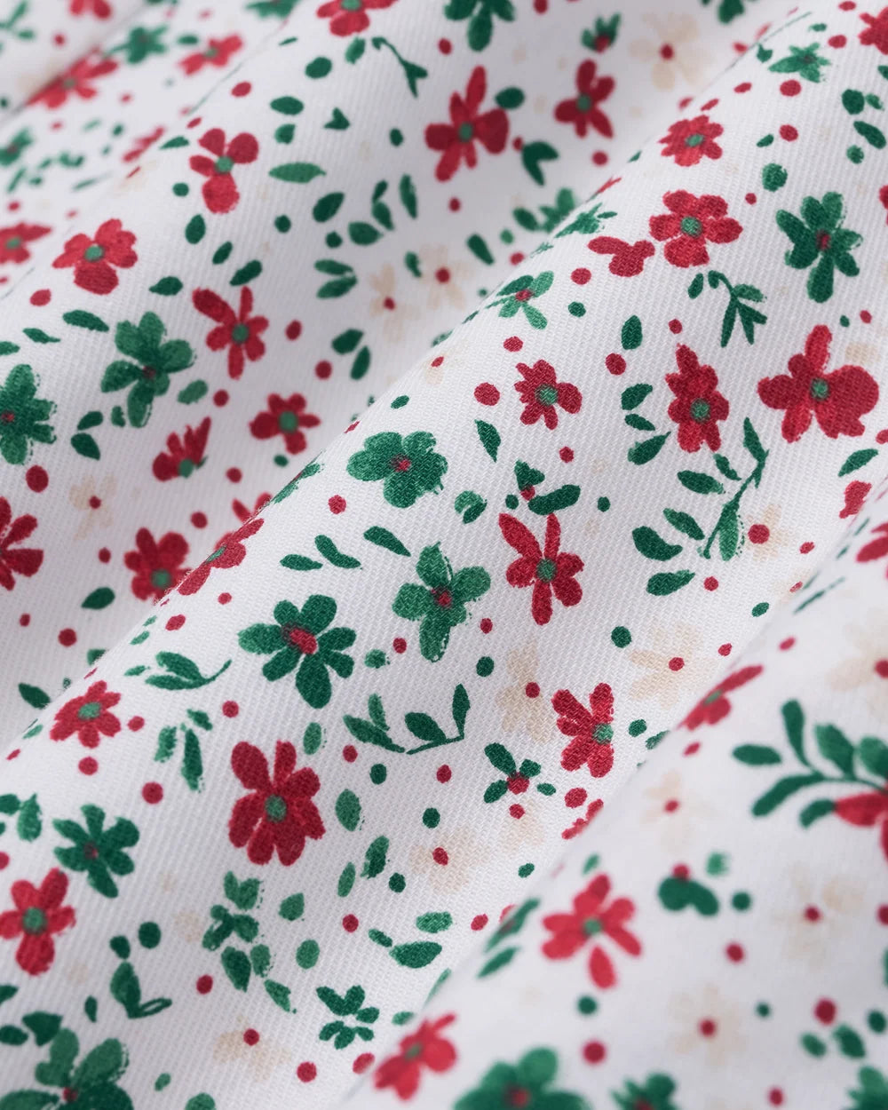 Petite Plume Baby Twill Sabine Romper in Winter Garden