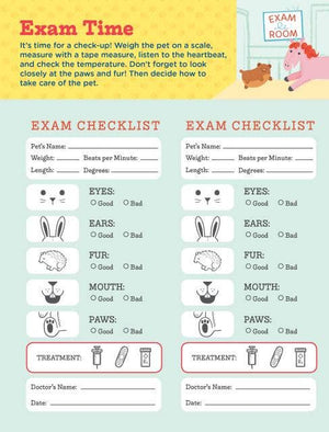 I Want to Be a Veterinarian Activity Book