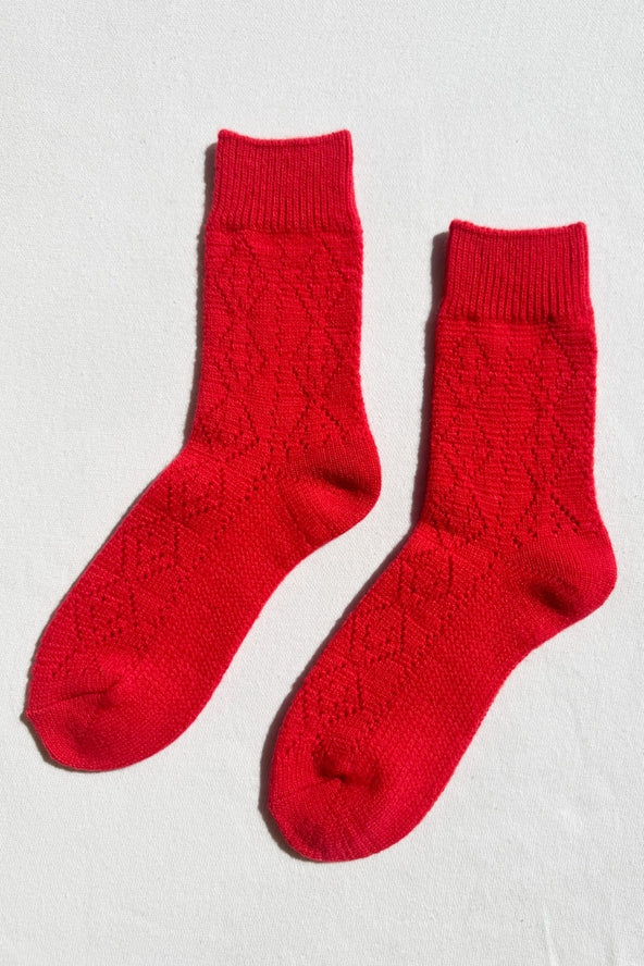 Le Bon Shoppe Cashmere Pointelle Socks - Multiple Colors!