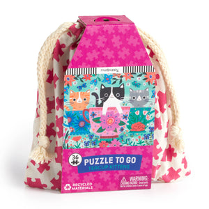 Chronicle Books Teacup Kittens 36 Piece Puzzle to Go