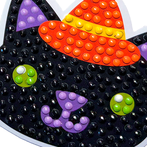 OOLY Mini Razzle Dazzle Spooky Fun DIY Gem Sticker Kit