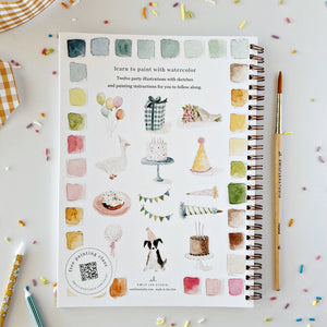 emily lex studio Celebrate Watercolor Workbook