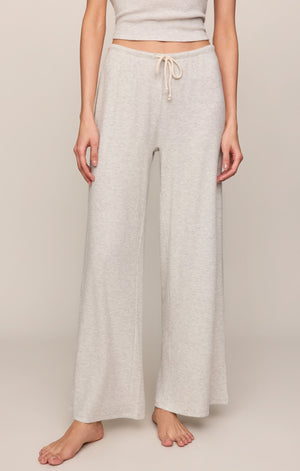 Z Supply Waffle Pant in Feather Grey