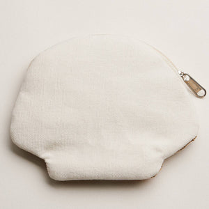 Frem Seashell Beaded Coin Purse with Pearl Accent