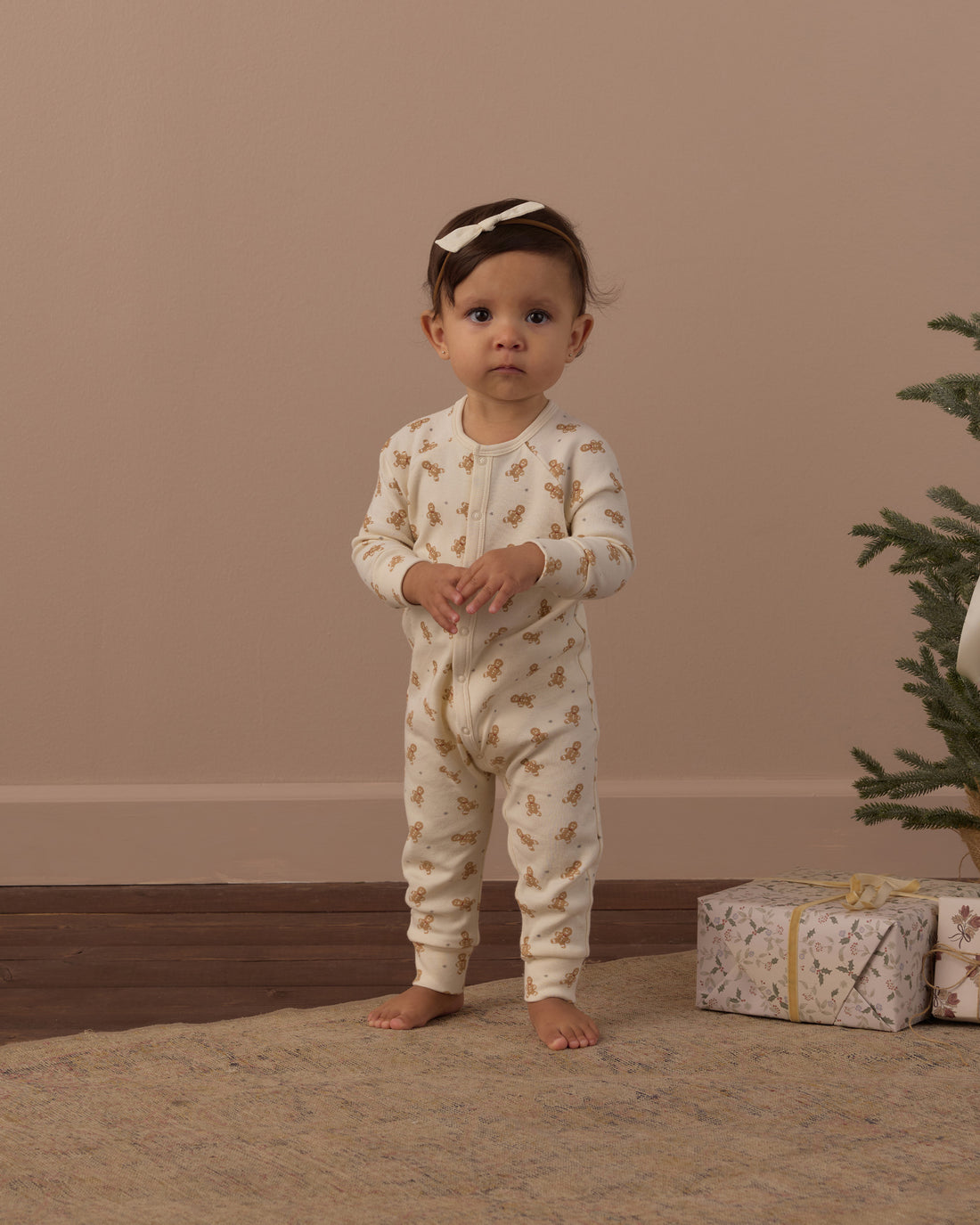 Rylee + Cru Organic Long John in Gingerbread