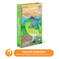 Tiger Tribe Dinosaur Coloring Set